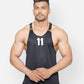 Gym Sando Black Military Camo Men RWM4003