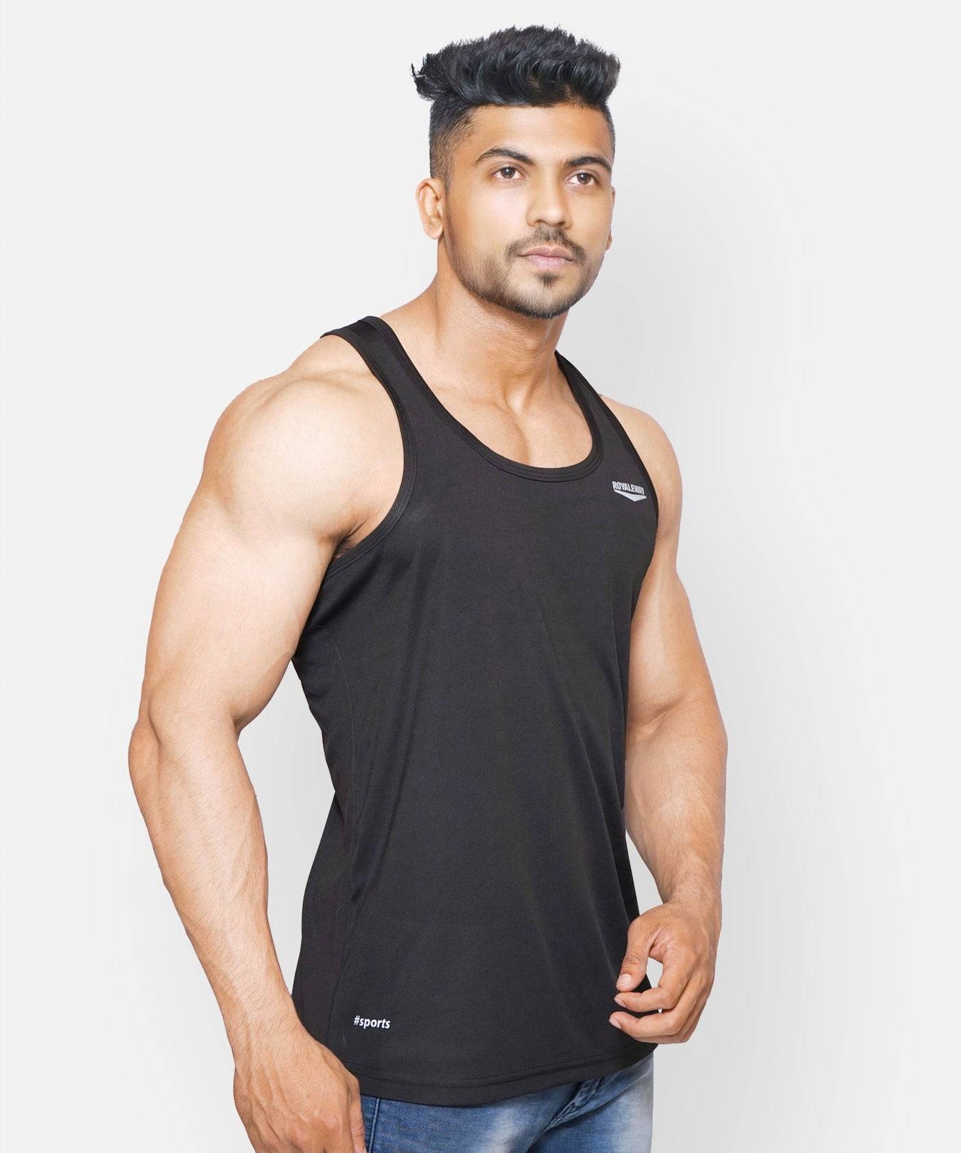 DriSOFT Black Vest RWM4010 DriSOFT Vest - royaleway.com