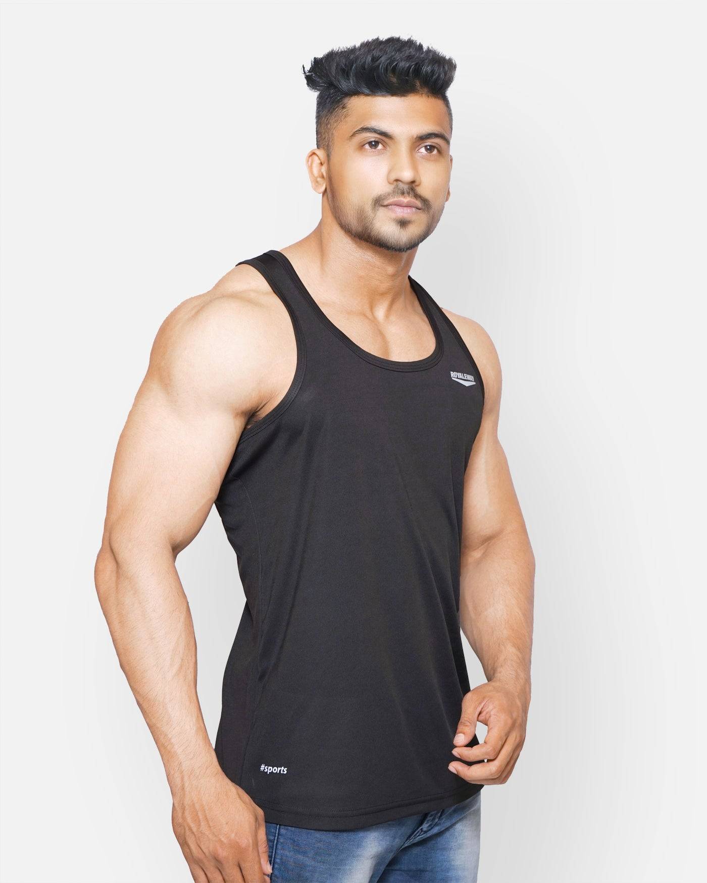 DriSOFT Black Vest RWM4010 DriSOFT Vest - royaleway.com