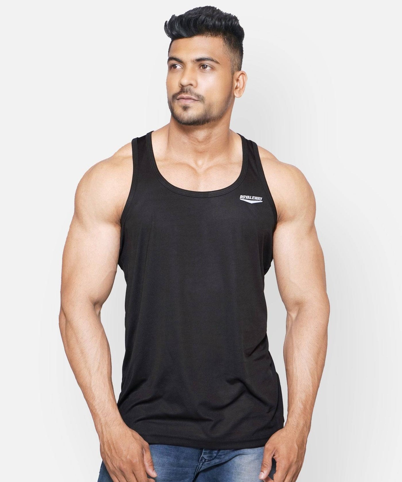 DriSOFT Black Vest RWM4010 DriSOFT Vest - royaleway.com