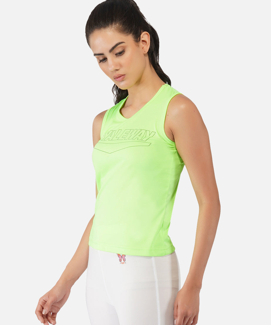 DriSOFT Flourescent Green Vest RWW4015 DriSOFT Vest - royaleway.com