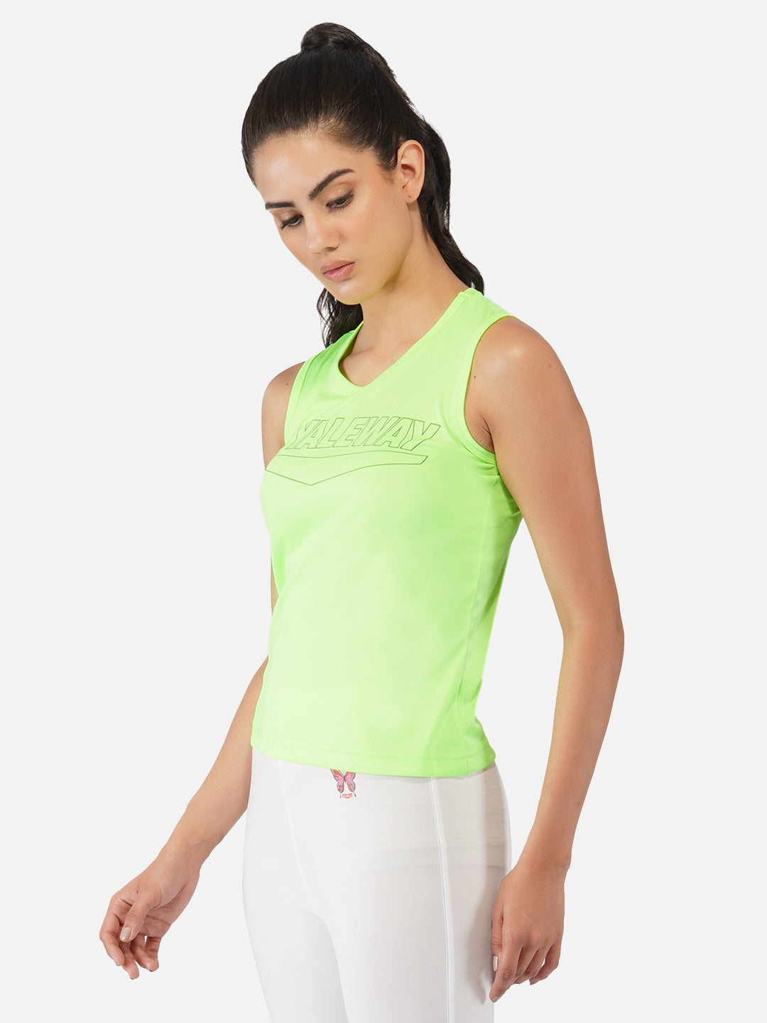 DriSOFT Flourescent Green Vest RWW4015 DriSOFT Vest - royaleway.com