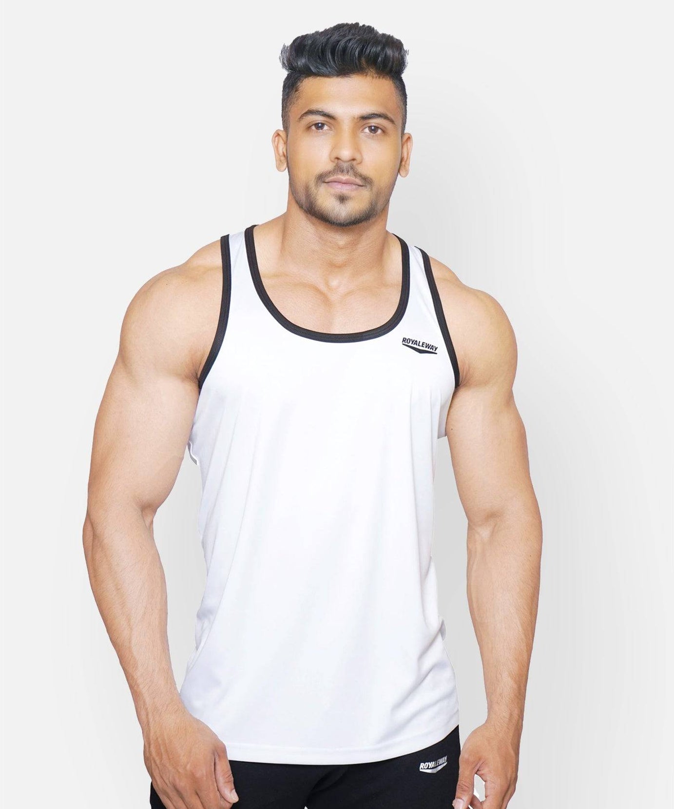 DriFit Vest White and Black Men RWM4019