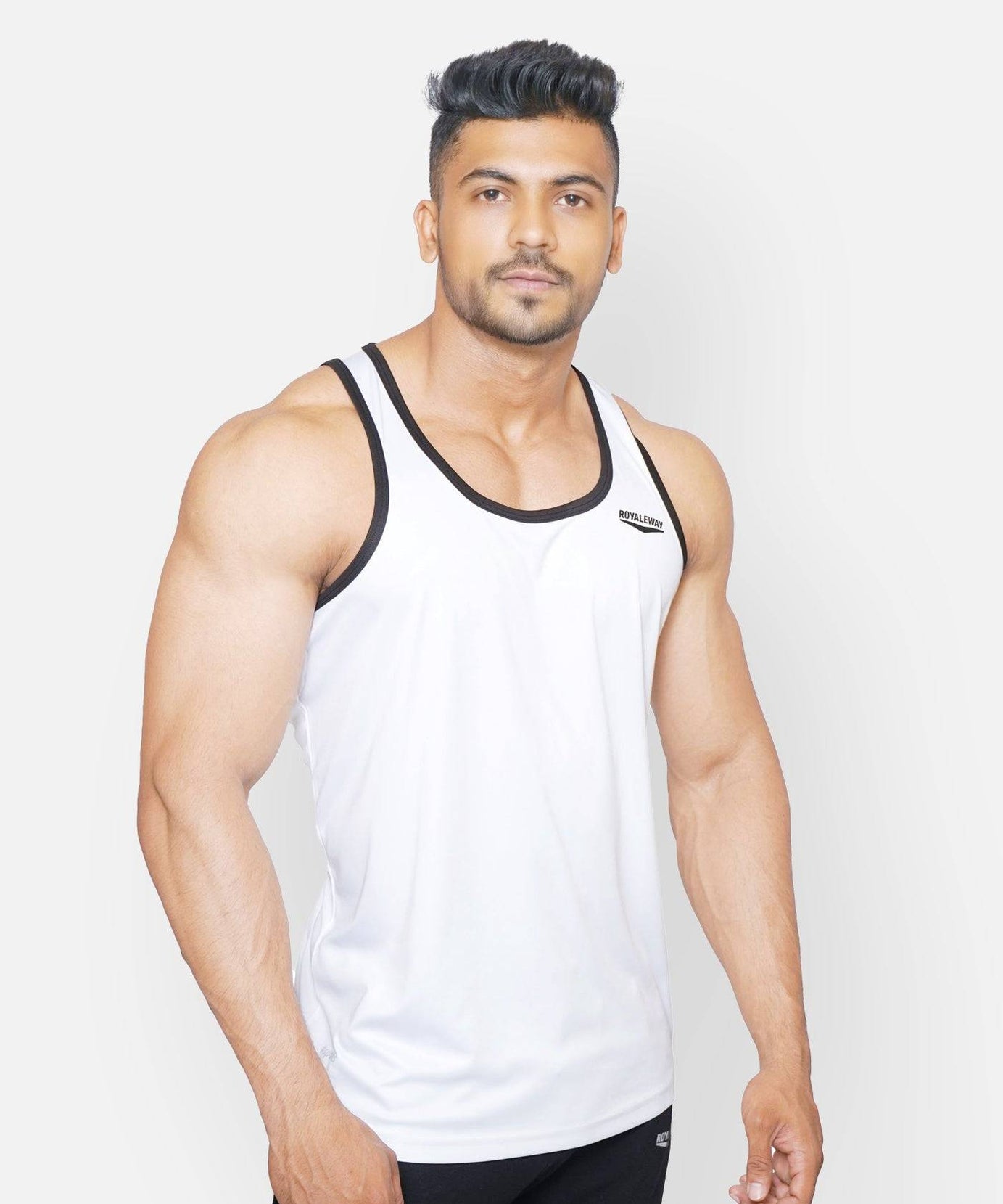 DriFit Vest White and Black Men RWM4019