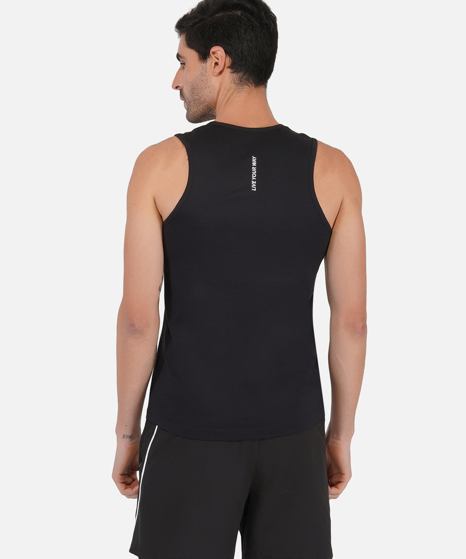 Cotton Blck Vest RWM4026