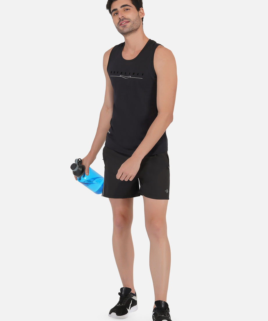 Cotton Blck Vest RWM4026