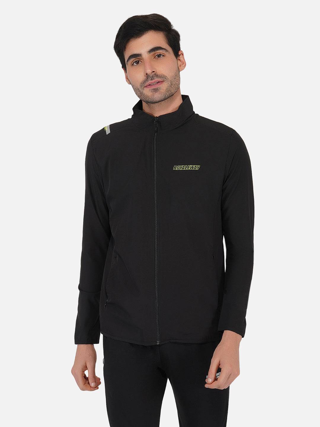 NS Lycra Black Jacket RWM6020 NS Lycra Jacket - royaleway.com