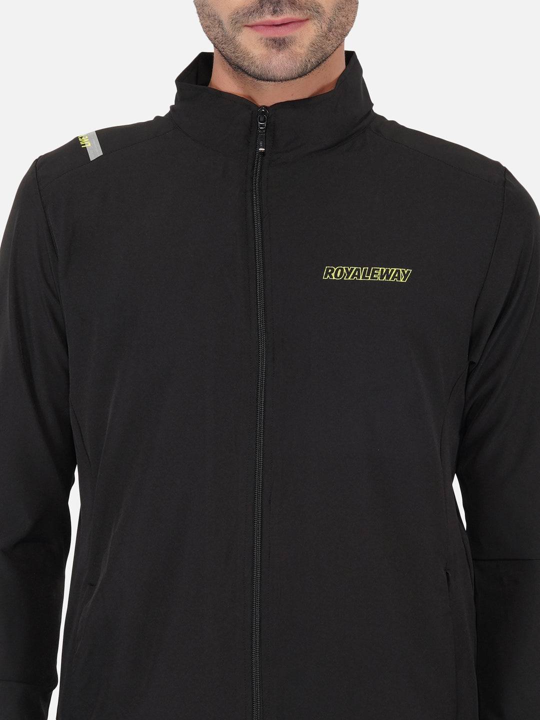 NS Lycra Black Jacket RWM6020 NS Lycra Jacket - royaleway.com