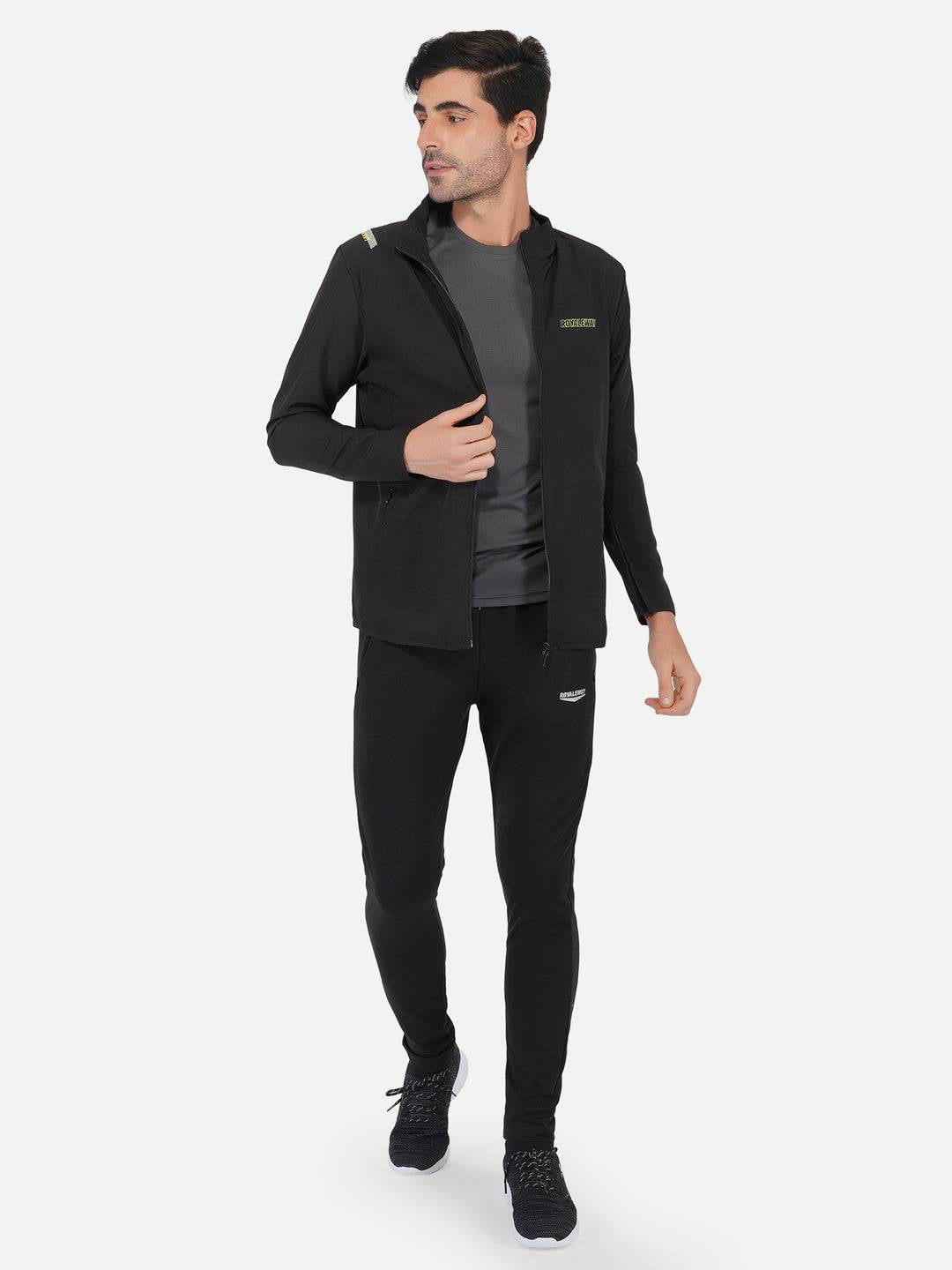 NS Lycra Black Jacket RWM6020 NS Lycra Jacket - royaleway.com