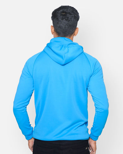 CrossFIT Hoodie Jacket Apparel Raglan T Blue Men RWM0008