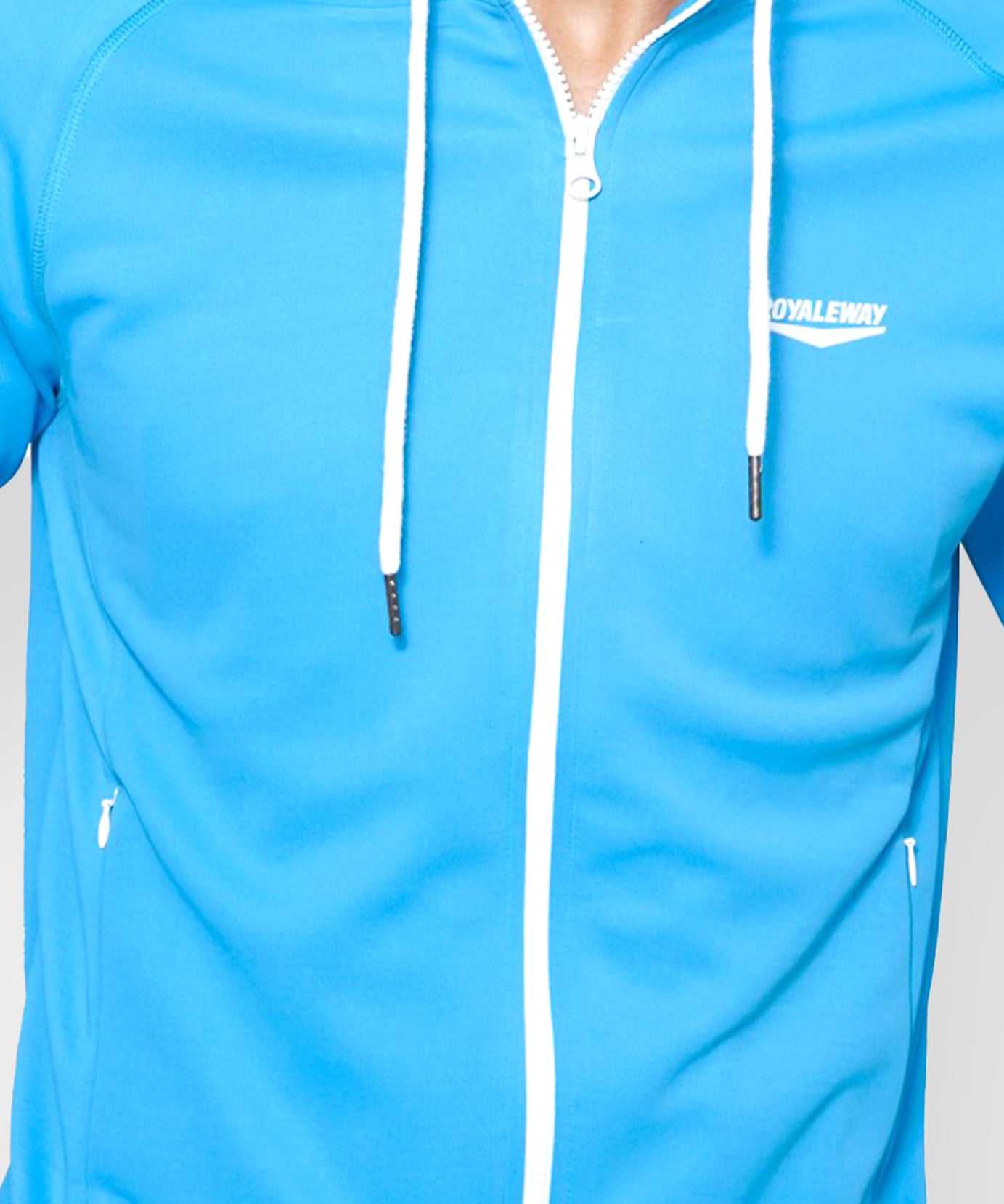 CrossFIT Hoodie Jacket Apparel Raglan T Blue Men RWM0008 Hoodie Jacket - royaleway.com