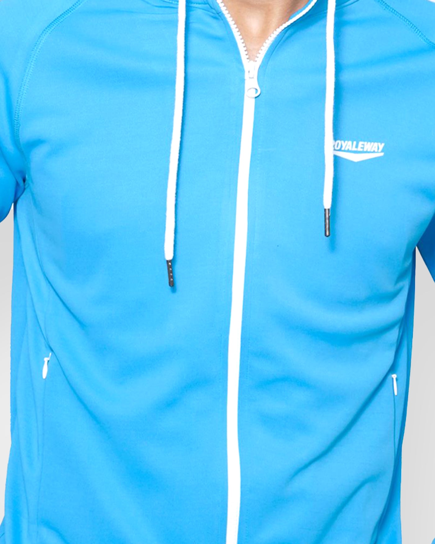 CrossFIT Hoodie Jacket Apparel Raglan T Blue Men RWM0008 Hoodie Jacket - royaleway.com