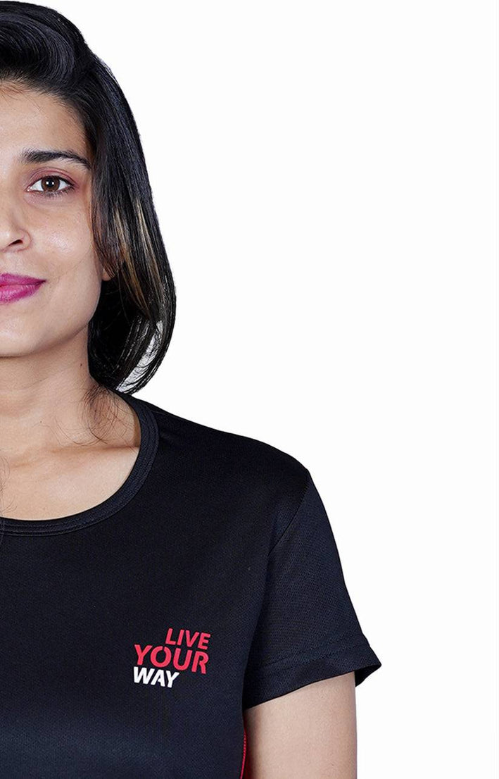 DriFit VENTA  BLACK & RED WOMEN RWW2005