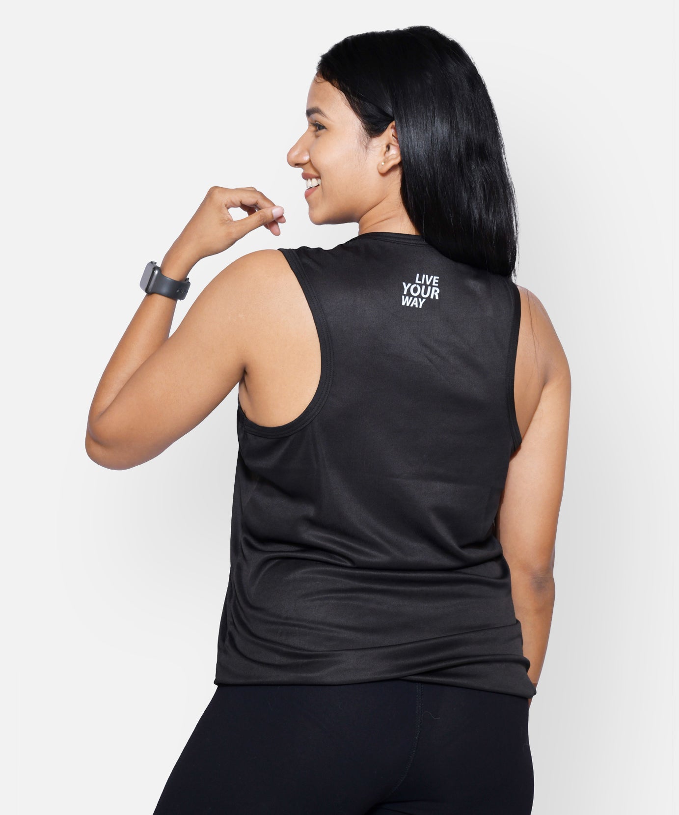 DriSOFT Black Vest RWW4001 DriSOFT Vest - royaleway.com