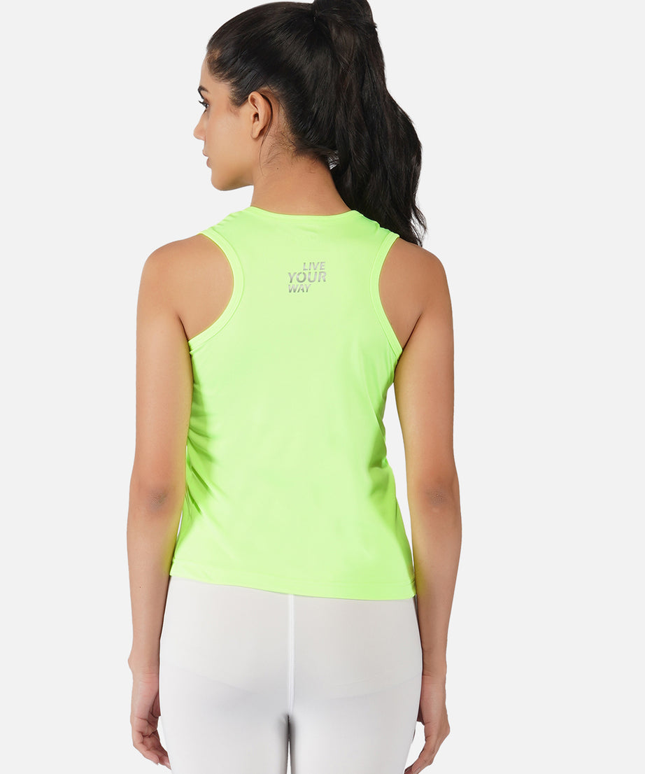 DriSOFT Flourescent Green Vest RWW4015 DriSOFT Vest - royaleway.com
