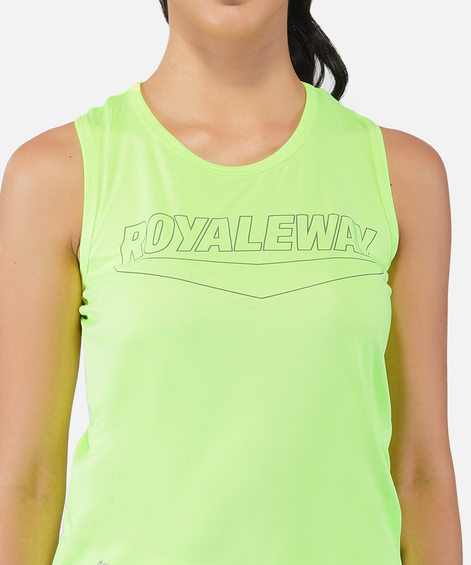 DriSOFT Flourescent Green Vest RWW4015 DriSOFT Vest - royaleway.com