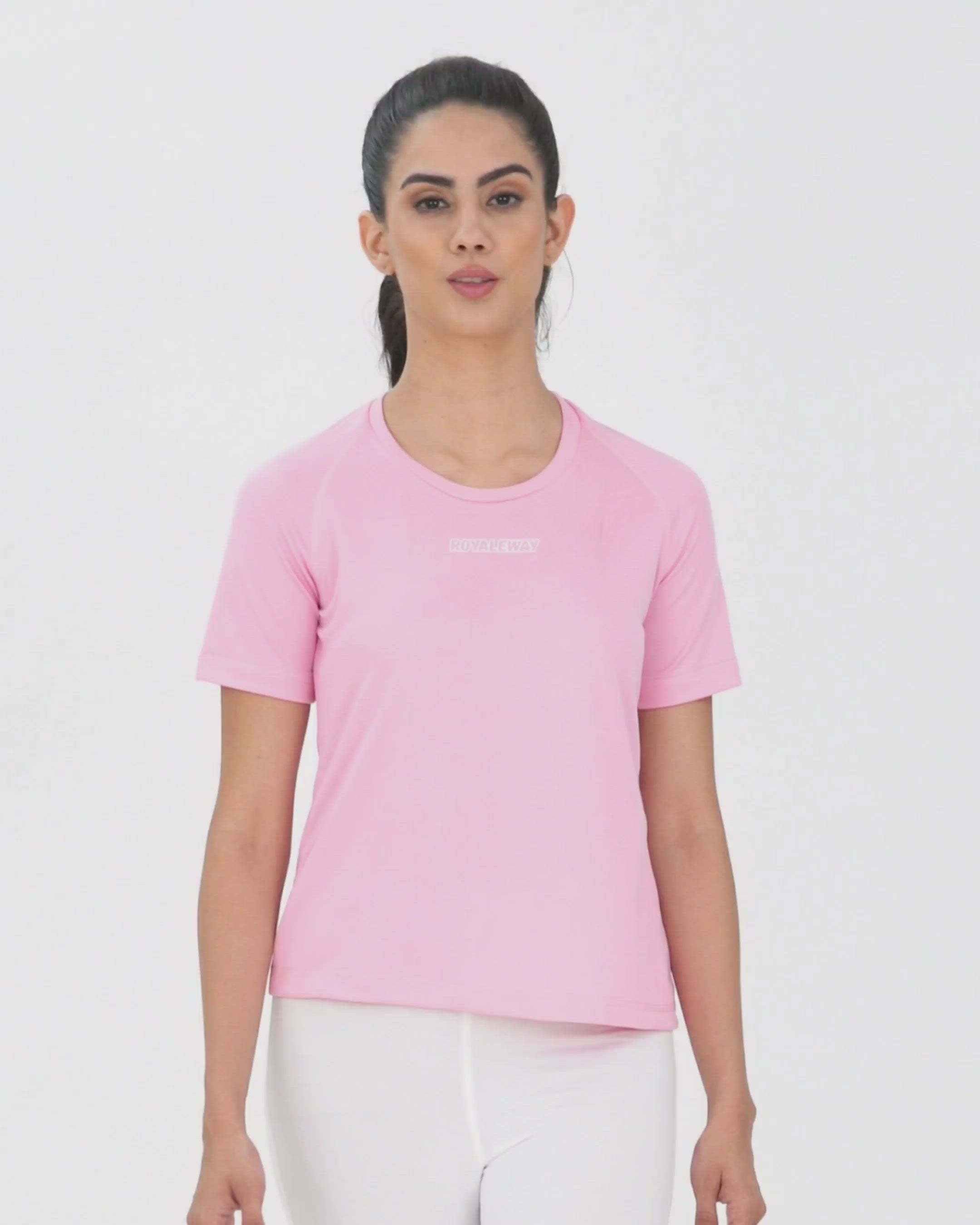 DriDOT Baby Pink Raglan T-Shirt RWW2059