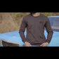 Pocket Sweatshirt Black Men RWM9002